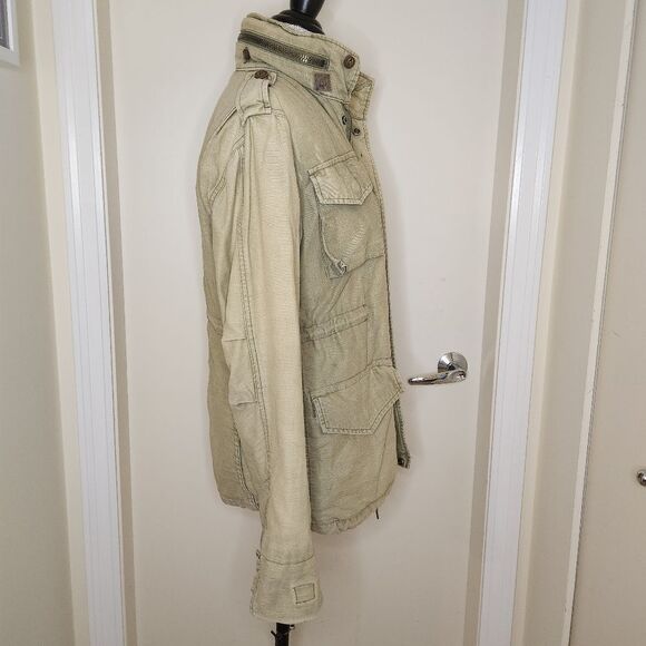 OBEY Vintage Green Cargo Jacket - Picture 3 of 16